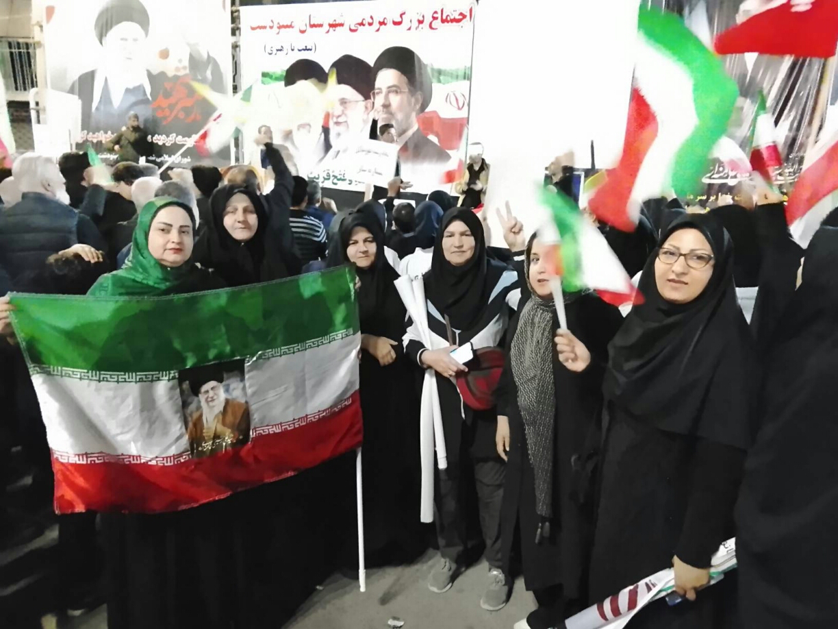 حضور ورزشکاران مینودشت در بیعت با رهبر انقلاب