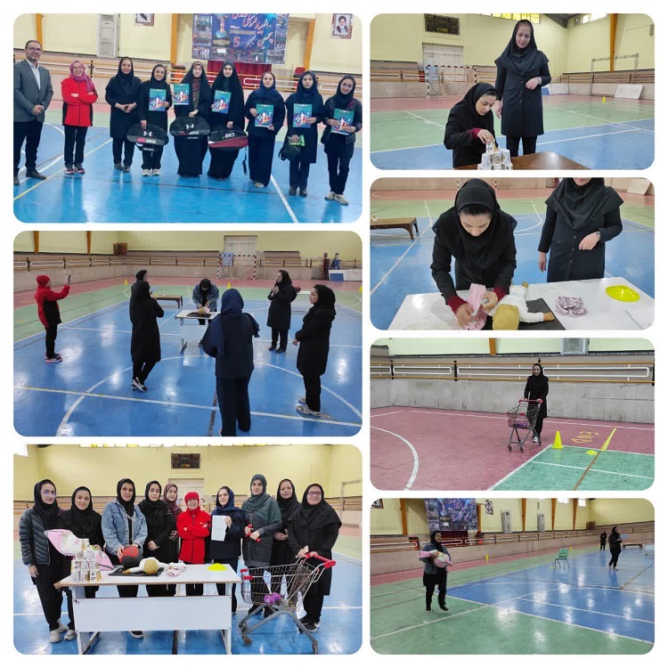 رقابت «هفت‌خوان مادرانه» در دانشگاه علوم پزشکی گلستان