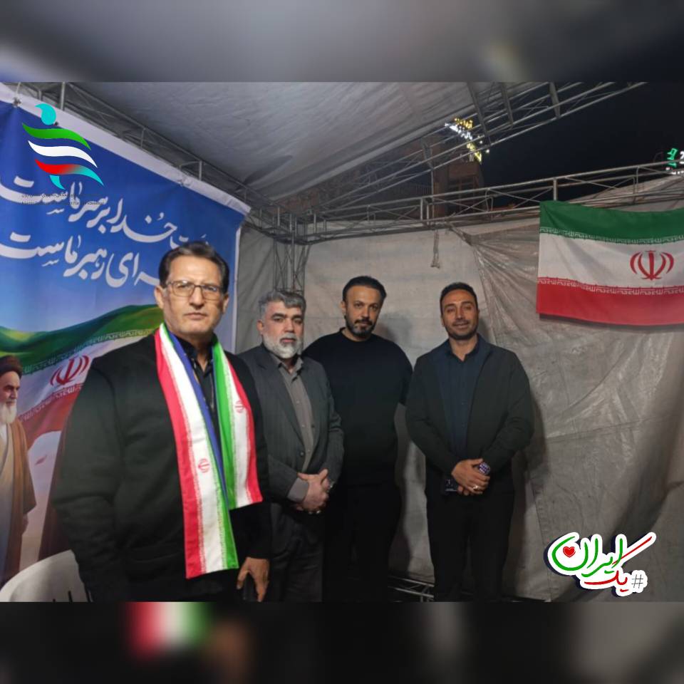 تداوم خدمت‌رسانی موکب فدراسیون ورزش‌های همگانی در شانزدهمین شب فعالیت با حضور رییس فدراسیون و رییس سازمان بسیج ورزشکاران