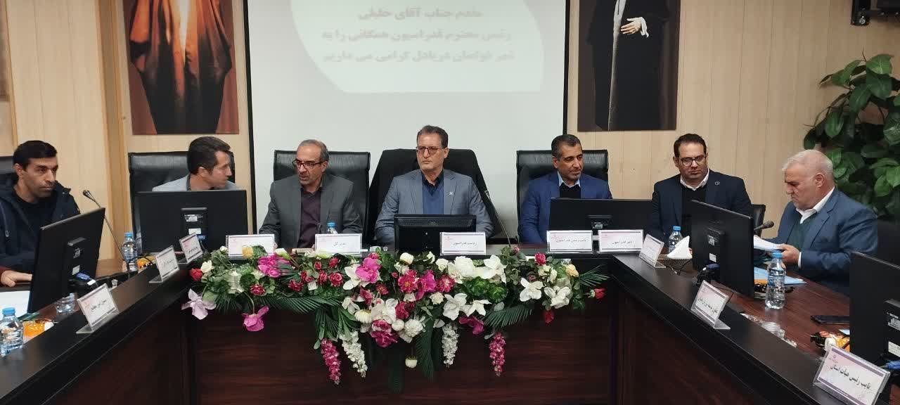 برگزاری مجمع عمومی و سالیانه هیات ورزش‌های همگانی استان زنجان با حضور رییس و مسئولان فدراسیون 